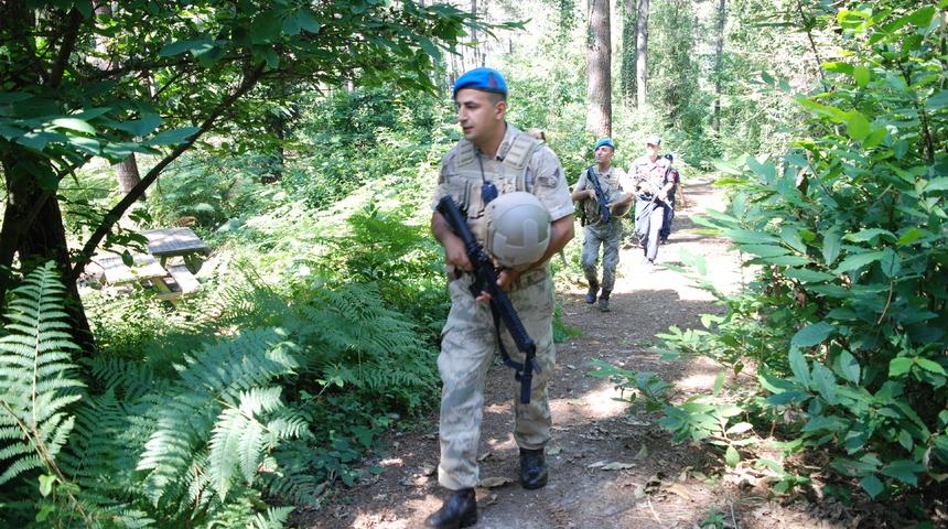 İstanbul'da jandarma ekipleri ormanlık alanlarda yangın denetimi yaptı