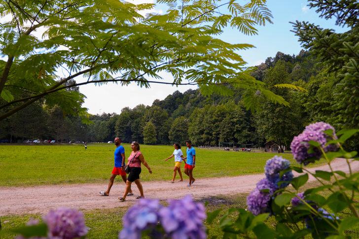 Sakarya'daki Maden Deresi ve Şelalesi hafta sonu ziyaretçilerle doldu G2