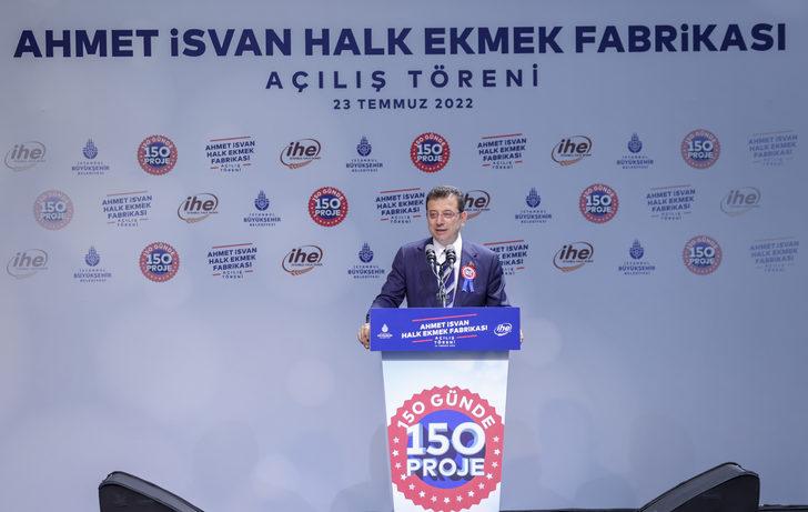 Kemal Kılıçdaroğlu, İBB'nin Halk Ekmek Fabrikası'nın açılışında konuştu: G3