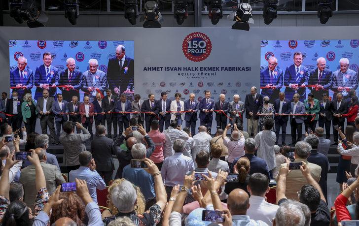 Kemal Kılıçdaroğlu, İBB'nin Halk Ekmek Fabrikası'nın açılışında konuştu: G4