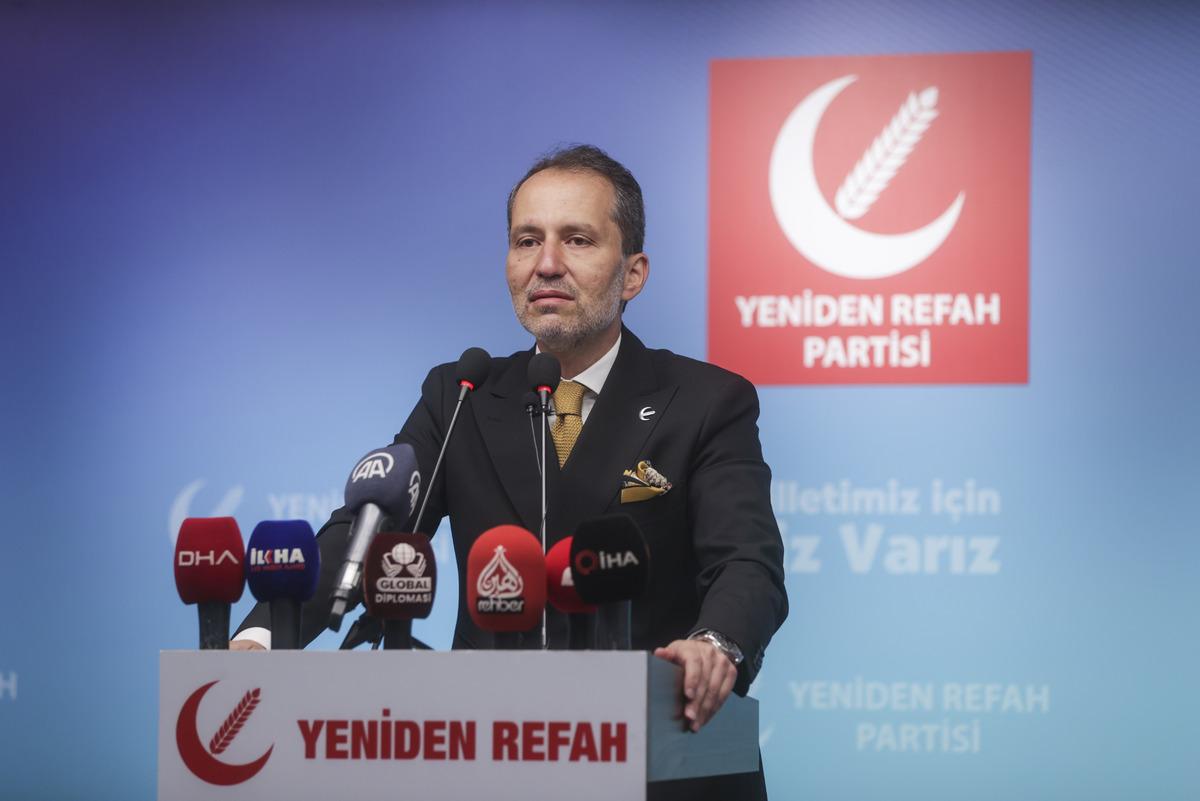 Yeniden Refah Partisi Genel Başkanı Erbakan'dan "Milli G&ouml;r&uuml;ş" &ouml;nerisi: