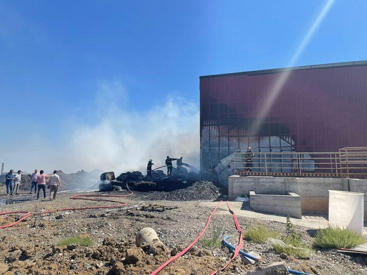 Kahramanmaraş'ta bir fabrikada çıkan yangın söndürüldü G1