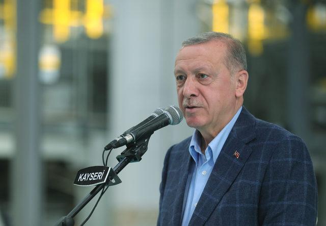 Cumhurbaşkanı Recep Tayyip Erdoğan, Kayseri'de