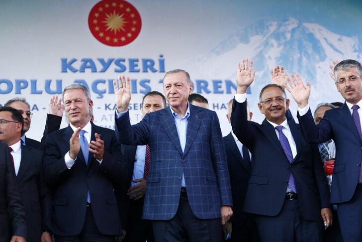 Cumhurbaşkanı Erdoğan, Kayseri'de toplu açılış töreninde konuştu: (1) G4