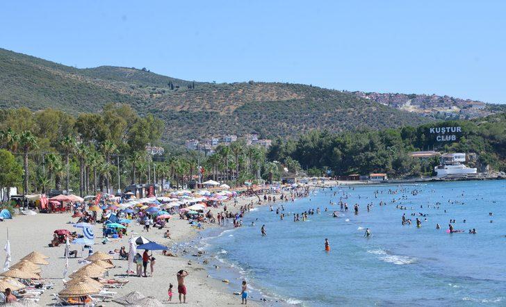 Kuşadası ve Didim plajları, tatilcilerle doldu G3