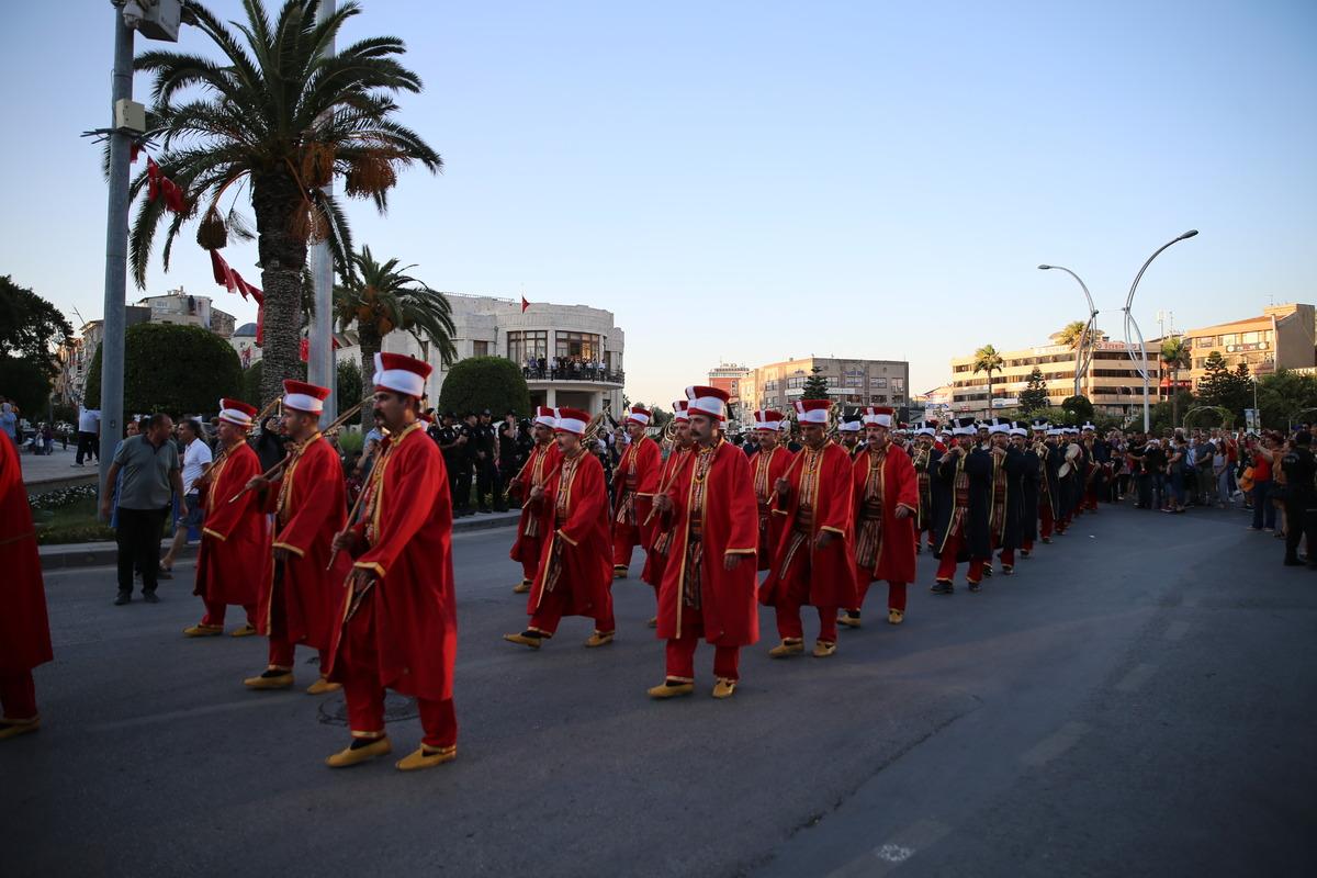 Milli Savunma Bakanlığı Mehteran Birliği Hatay'da konser verdi
