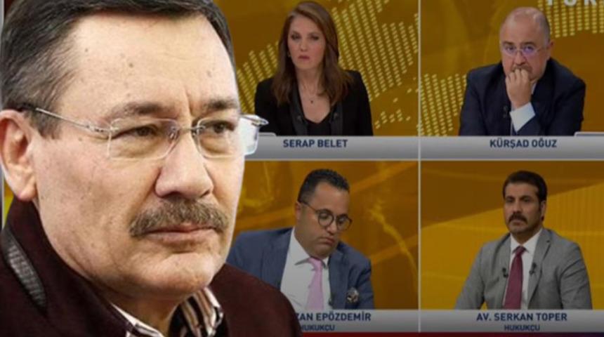 Melih Gökçek'ten canlı yayında sert sözler: "Benim partimden olması masum olduğu anlamına gelmez"