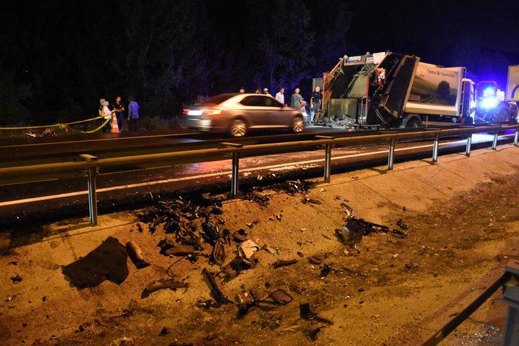 Bilecik'te çöp kamyonuna çarparak devrilen otomobilin sürücüsü hayatını kaybetti G2