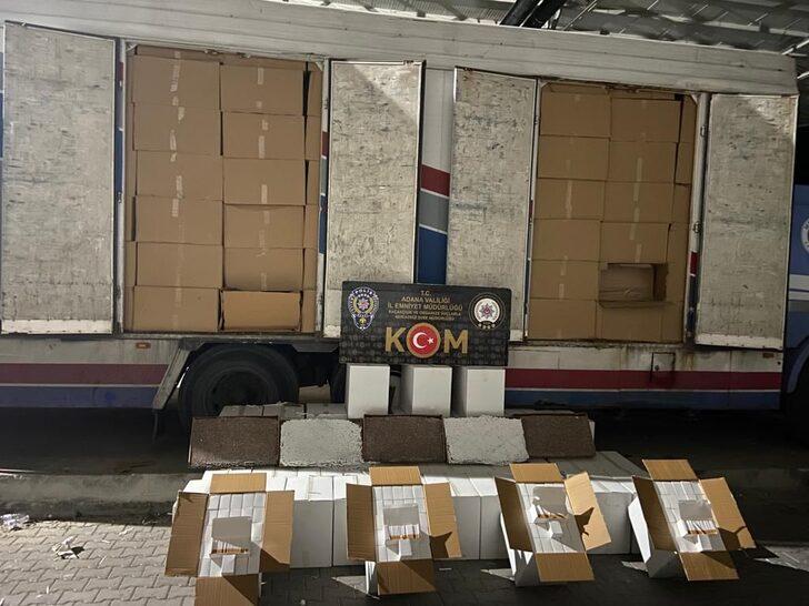 Adana'da 16 milyon 50 bin makaron ele geçirildi G2