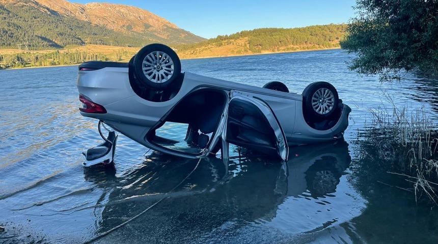 Kahramanmaraş'ta baraj göletine devrilen otomobildeki 2 kişi öldü