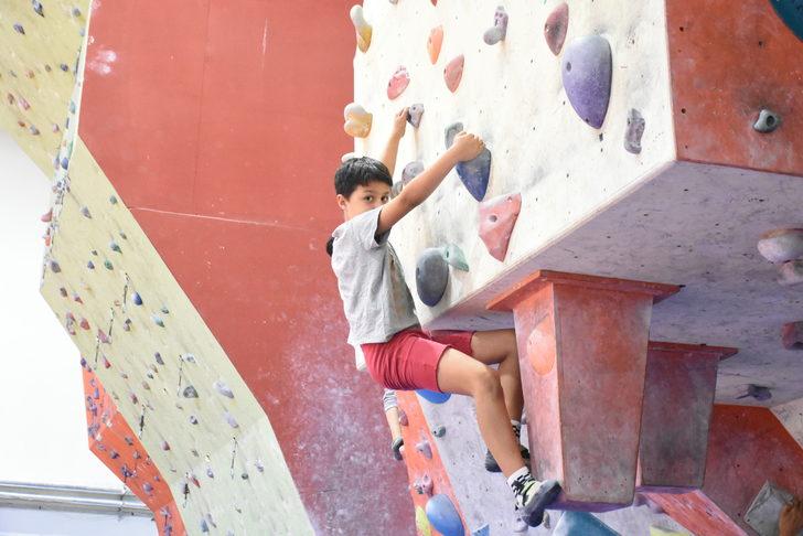 6 madalyalı 9 yaşındaki Aras, tırmanışta uluslararası başarı peşinde G3