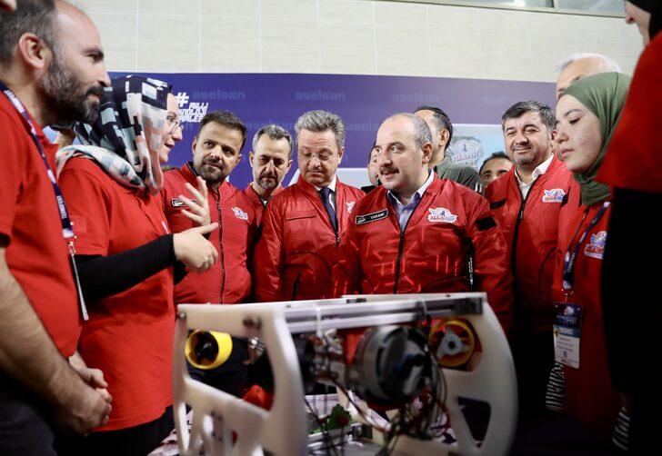 Sanayi ve Teknoloji Bakanı Varank, TEKNOFEST KARADENİZ'i ziyaret etti: G3