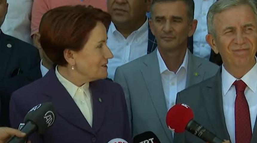 Mansur Yavaş'ın Melih Gökçek'e yanıtı Meral Akşener'i güldürdü: Tedavi olsun, muhatap olurum