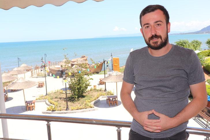 Baba oğulun boğulma tehlikesi geçirenleri kurtarışları güvenlik kamerasına yansıdı G2