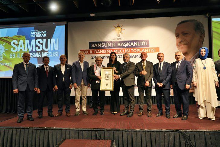 AK Parti Genel Başkanvekili Yıldırım, Samsun'da 89. İl Danışma Meclisi Toplantısı'na katıldı: G1