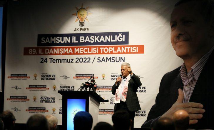 AK Parti Genel Başkanvekili Yıldırım, Samsun'da 89. İl Danışma Meclisi Toplantısı'na katıldı: G2