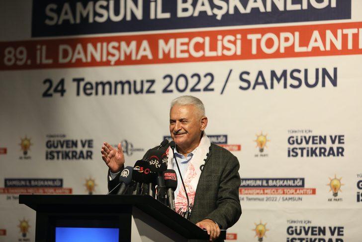 AK Parti Genel Başkanvekili Yıldırım, Samsun'da 89. İl Danışma Meclisi Toplantısı'na katıldı: G3