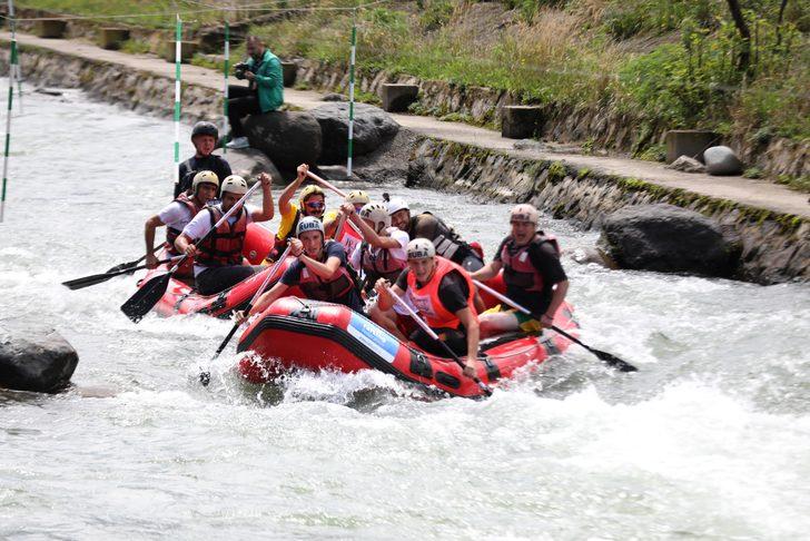 Rize'de ülkeler arası rafting yarışması yapıldı G3