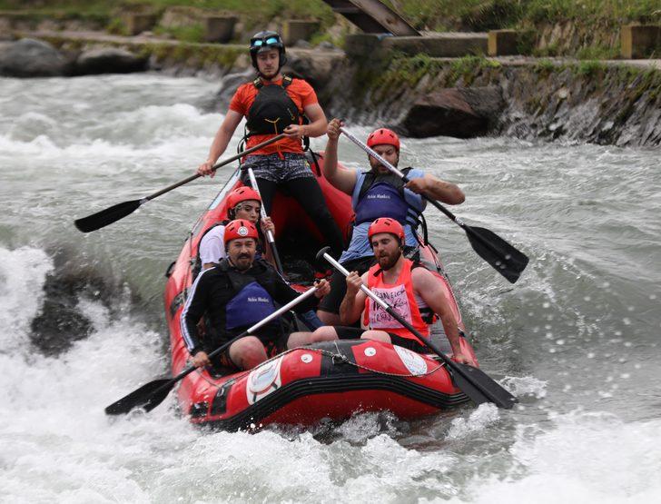 Rize'de ülkeler arası rafting yarışması yapıldı G4