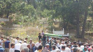 Çorum'da amcasının oğlu tarafından öldürülen kişinin cenazesi defnedildi