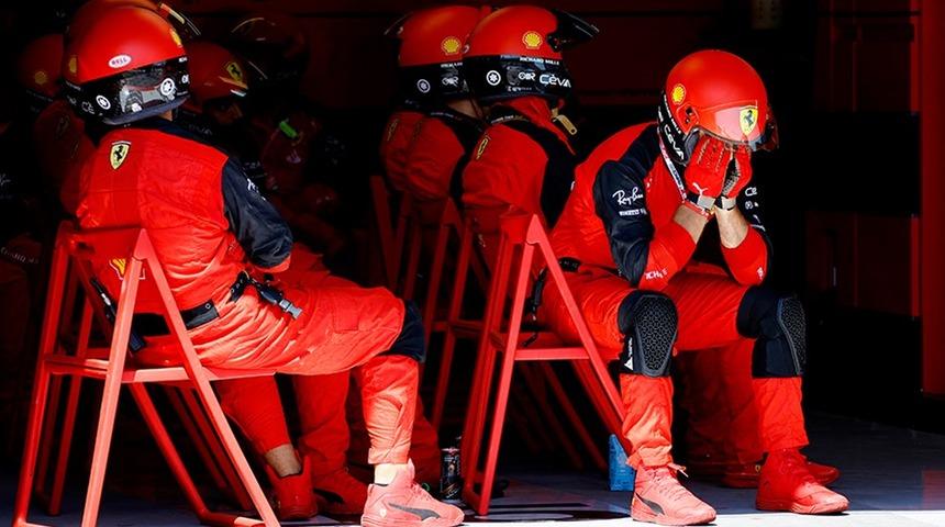 Son dakika spor haberi: Charles Leclerc Fransa Grand Prix'sinde yarış dışı kaldı! Takım radyosundan böyle haykırdı