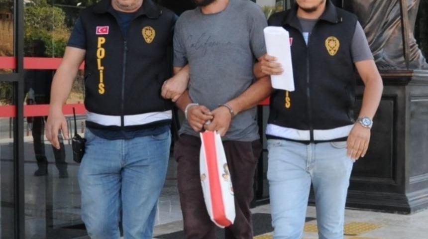Alanya'da hırsızlık şüphelisi tutuklandı