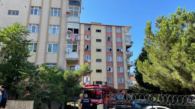 Kartal'da 7 katlı binada çıkan yangın söndürüldü