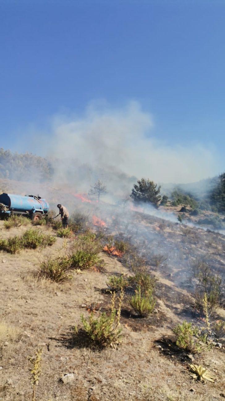 Manisa’da orman yangını çıktı G2