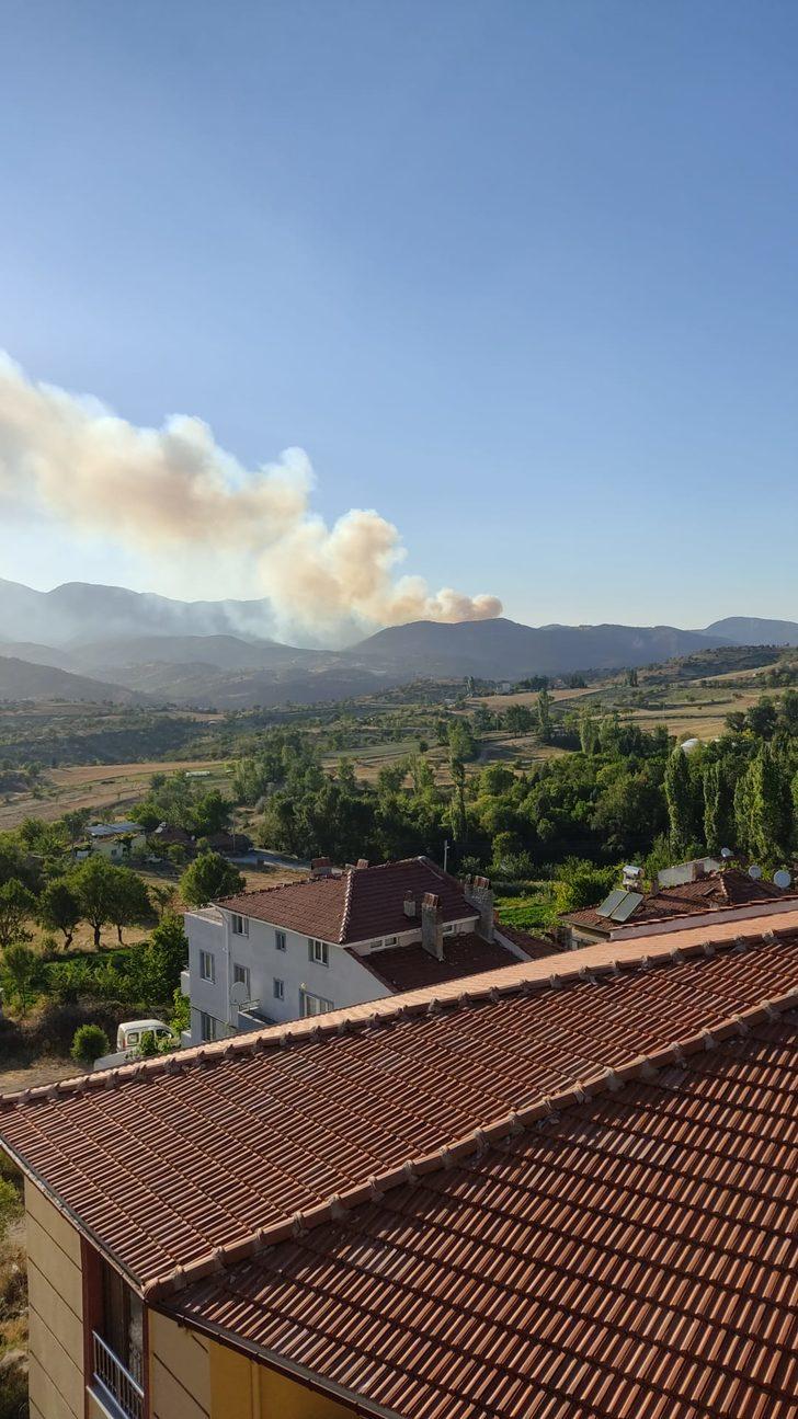 GÜNCELLEME - Kütahya'da çıkan orman yangınına müdahale ediliyor G3