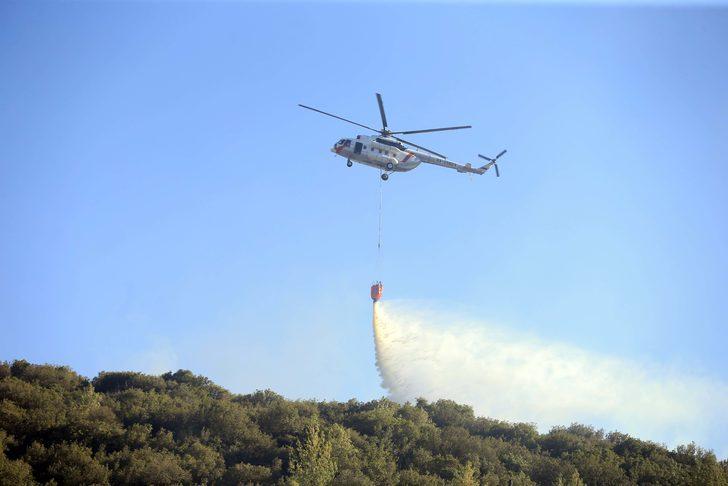 GÜNCELLEME - Uşak'ta makilik alanda çıkan yangın kontrol altına alındı G3