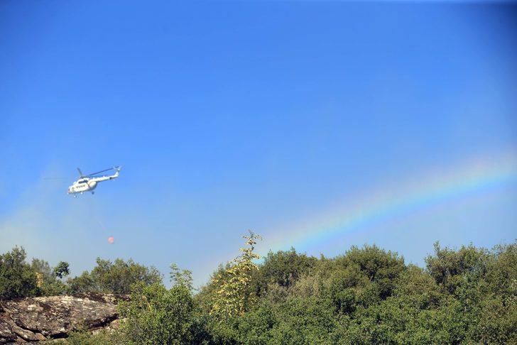 GÜNCELLEME - Uşak'ta makilik alanda çıkan yangın kontrol altına alındı G4