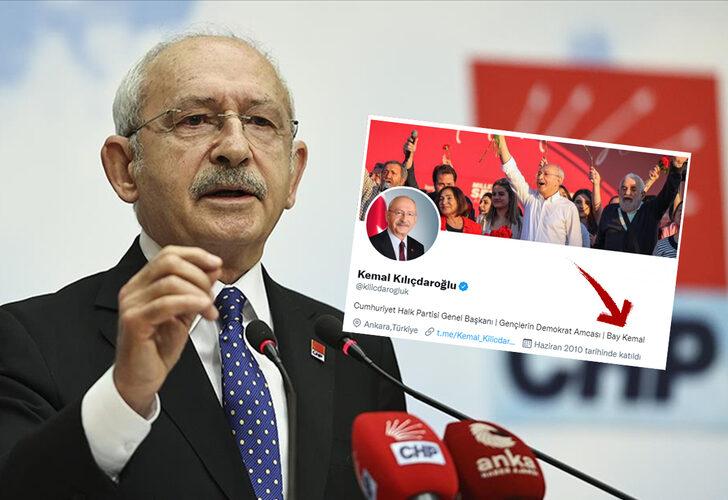 Kemal Kılıçdaroğlu'ndan Twitter'da "Bay Kemal" hamlesi! Profiline girenler...