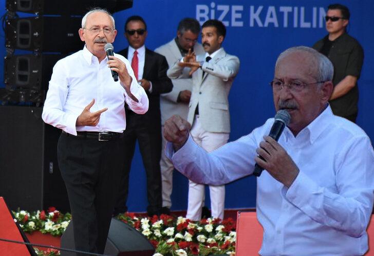 Balıkesir mitinginde dikkat çeken detay! 'Kılıçdaroğlu, adaylığını fiilen ilan etti'