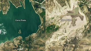 NASA paylaştı! Kuraklık uzaydan görüntülendi