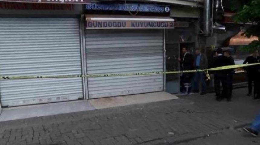 Esenler'de kuyumcu soygunu girişimi