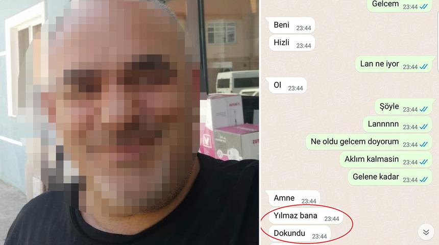 Babasından 14 yaşındaki kızına cinsel istismar... Annesine attığı mesajla ortaya çıktı! 'Yılmaz bana dokundu'