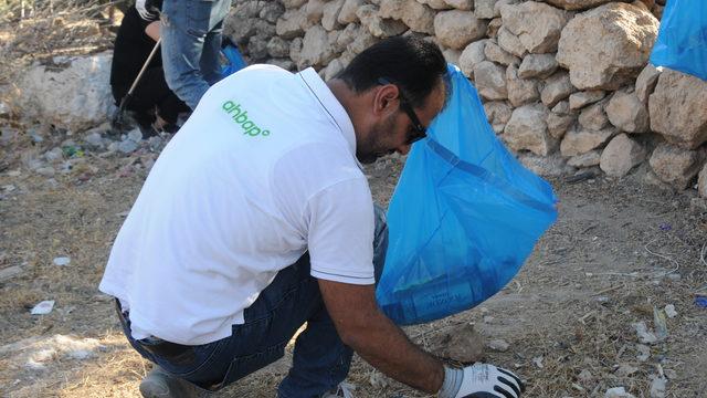 Ahbap gönüllülerinden Dara Antik Kenti'nde çevre temizliği