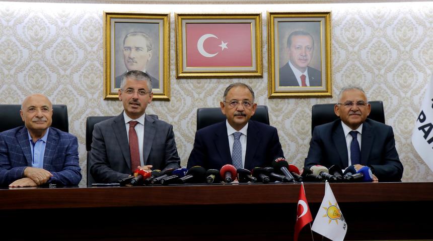 AK Parti Genel Başkan Yardımcısı Özhaseki, Kayseri'deki yatırımları değerlendirdi: