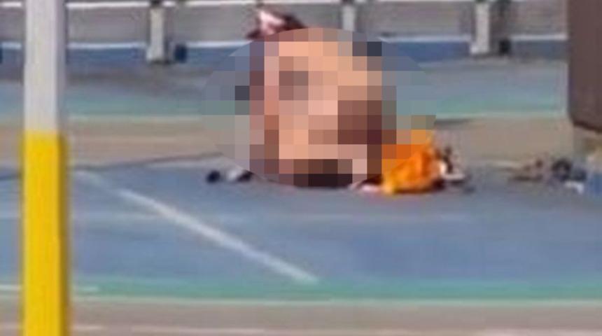 Kavurucu sıcaklara aldırış etmediler! Katlı otoparkın ortasında cinsel ilişkiye girdiler