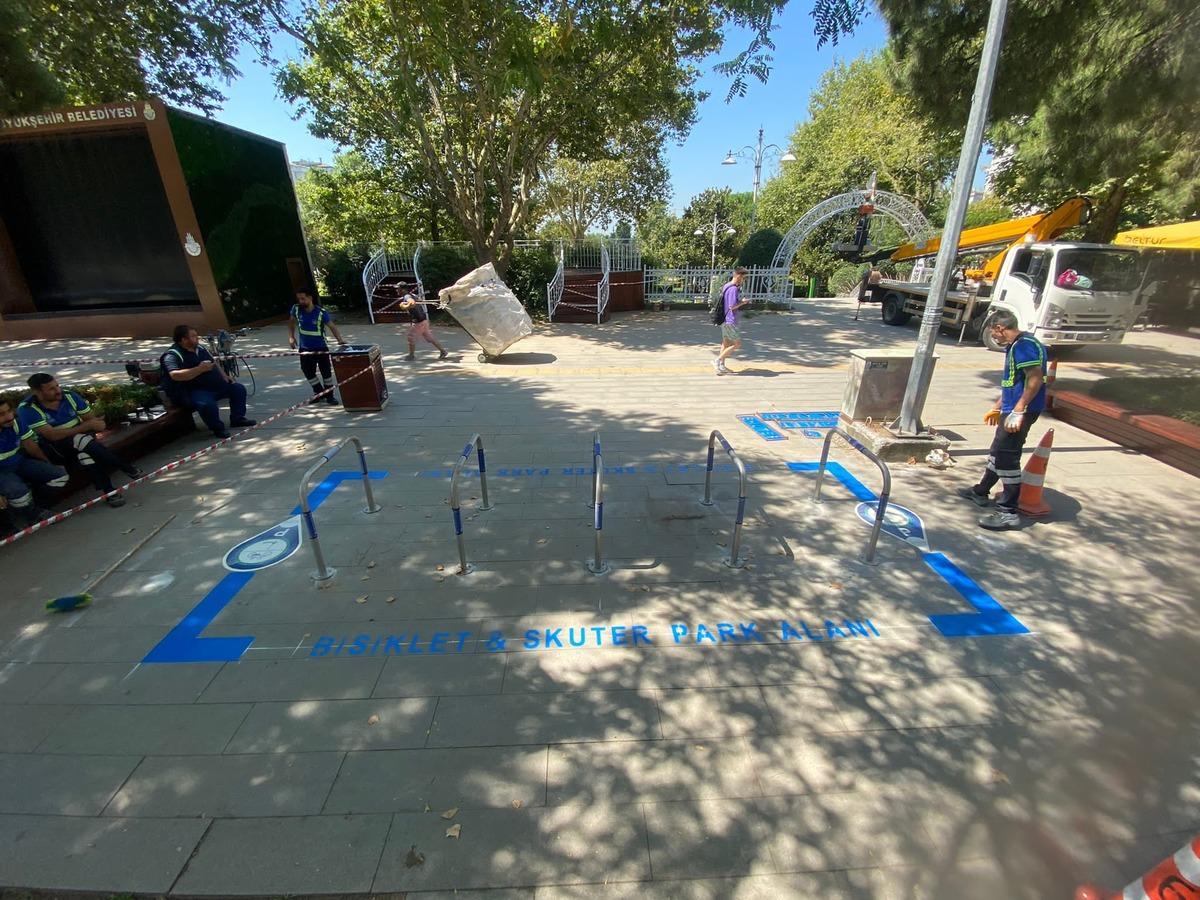 İstanbul'da skuterlerin park sorununa "skuter park" projesi