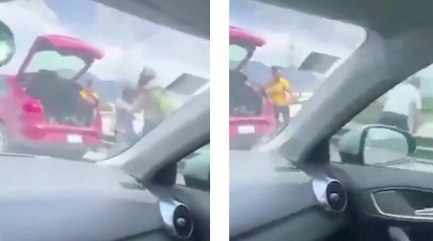 Trafikteki kavganın sonu kötü bitti! Yaptığı şeyin karşısında herkesin ağzı açık kaldı