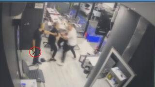 İş yerinde silahlı kavga cinayetle sonuçlandı! Korku dolu anlar kamerada