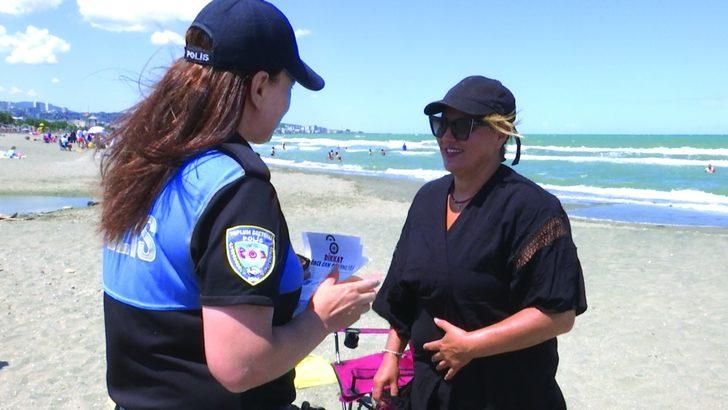 Samsun'da emniyet, boğulma vakalarına karşı hava, kara ve denizden uyardı G2