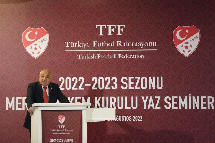TFF Başkanı Büyükekşi, Bolu'da MHK Yaz Semineri'nde konuştu: G5