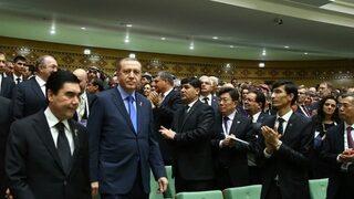 Erdoğan Aşkabat’ta konsere katıldı