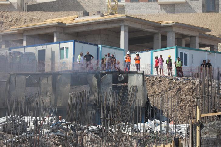 İzmir'de inşaat işçilerinin kaldığı konteyner evlerde yangın çıktı G2