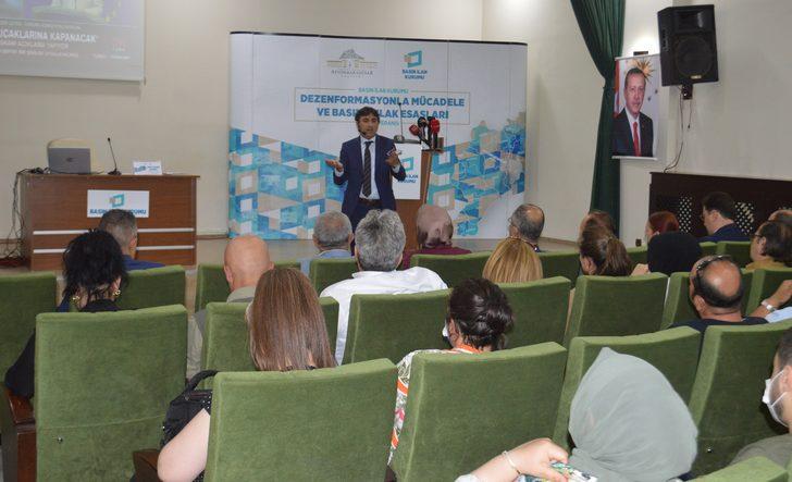 Afyonkarahisar'da "Dezenformasyonla Mücadele ve Basın Ahlak Esasları" konferansı yapıldı G4