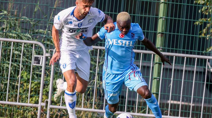 Trabzonspor Empoli'ye 1-0 mağlup oldu! Fırtına'dan tatsız prova