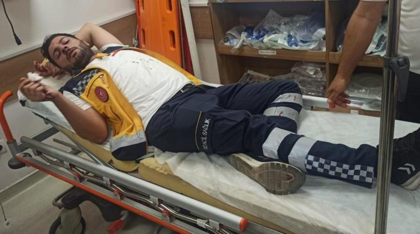 Şanlıurfa'da ambulans şoförünün darbedilmesine tepki