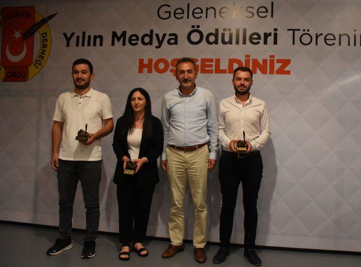 Ordu'da "Geleneksel Yılın Medya Ödülleri" sahiplerine verildi G4